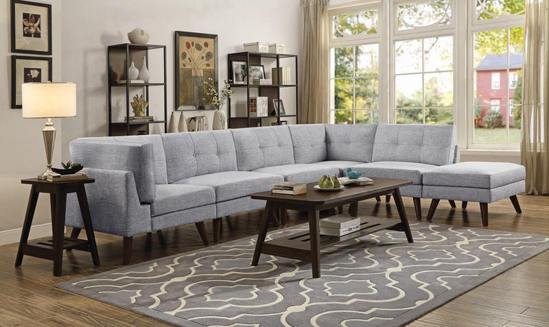 Churchill Modern Grey Corner - Furniture Center (NY)