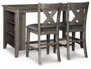 Caitbrook Counter Height Dining Package - Furniture Center (NY)
