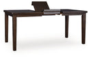 Haddigan Counter Height Dining Extension Table - Furniture Center (NY)