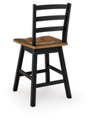 Wildenauer Counter Height Swivel Barstool - Furniture Center (NY)