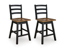 Wildenauer Counter Height Swivel Barstool - Furniture Center (NY)