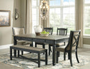 Tyler Creek Dining Set - Furniture Center (NY)