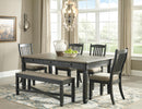 Tyler Creek Dining Set - Furniture Center (NY)
