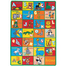 ABBEY Red & Multi 5' X 8' Area Rug - Furniture Center (NY)