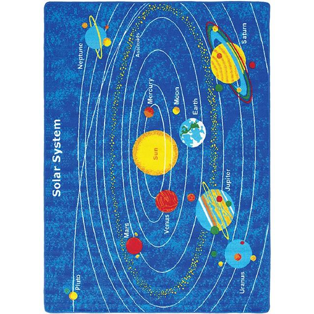 Abbey Solar System 4' 9" X 6' 9" Area Rug - Furniture Center (NY)