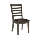 Adia 7 Pc Dinning Table Set Grey & Brown - Furniture Center (NY)