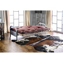 Aksel Black/Red Futon Mattress, Black, Red & Gray - Furniture Center (NY)