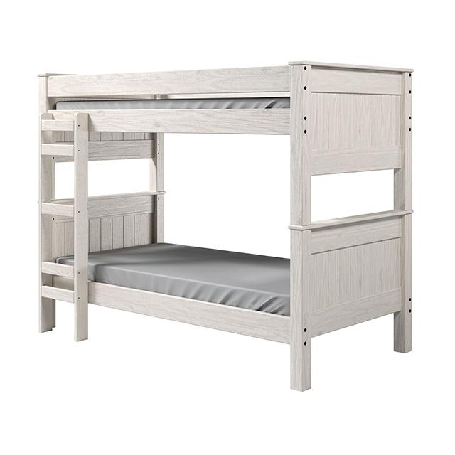 Albani Twin/Twin Post Bunkbed - Furniture Center (NY)
