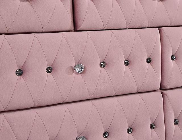 ZOHAR Dresser, Pink - Furniture Center (NY)