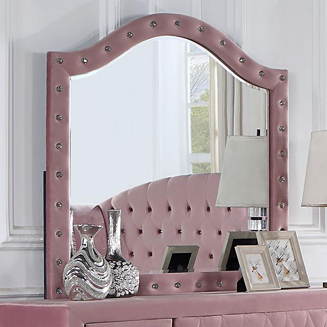 ZOHAR Mirror, Pink - Furniture Center (NY)