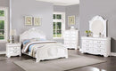 ALECIA Mirror, White - Furniture Center (NY)