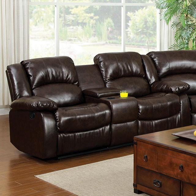 Winslow Love Seat w/ Center Console - Furniture Center (NY)