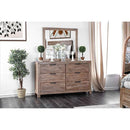 Wynton Weathered Light Oak Mirror - Furniture Center (NY)