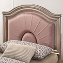 Allie Bed Beige & Pink - Furniture Center (NY)