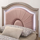 Allie Bed Beige & Pink - Furniture Center (NY)