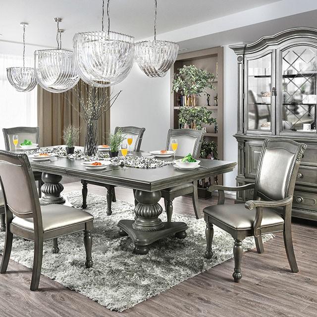 Alpena Gray Dining Table - Furniture Center (NY)