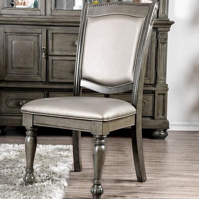 Alpena Gray Side Chair (2/CTN) - Furniture Center (NY)