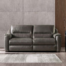 ALTAMURA Power Sofa, Gray & Beige - Furniture Center (NY)