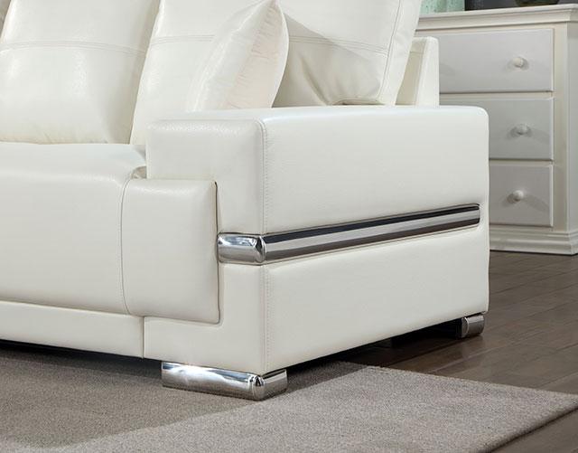 ALTHEA Sectional, White - Furniture Center (NY)