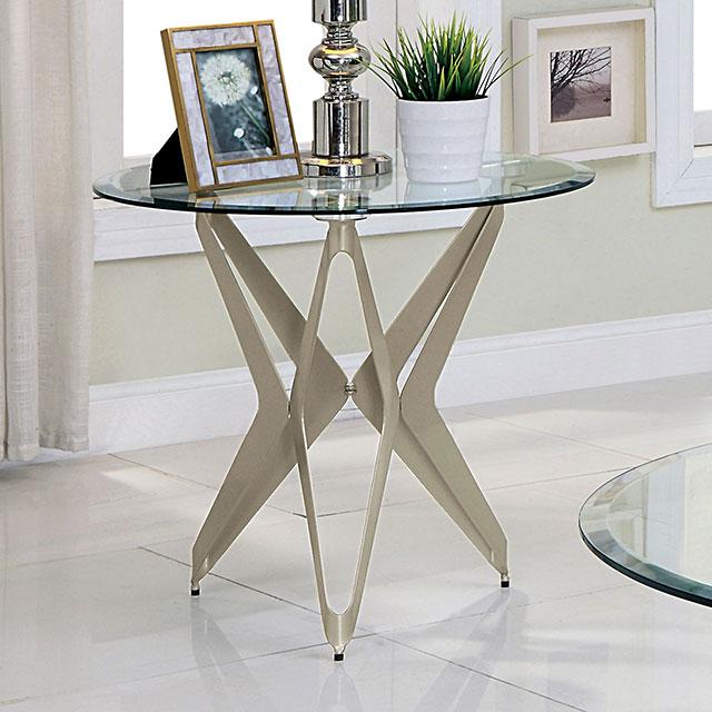 ALVISE End Table - Furniture Center (NY)