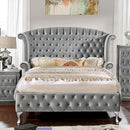 Alzir Bed Grey & Blue - Furniture Center (NY)