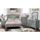 Alzir Bed Grey & Blue - Furniture Center (NY)