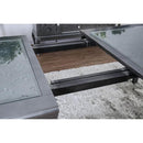 Amina Gray Dining Table - Furniture Center (NY)