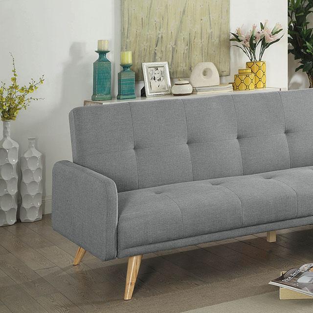 Burgos Futon Sofa - Furniture Center (NY)