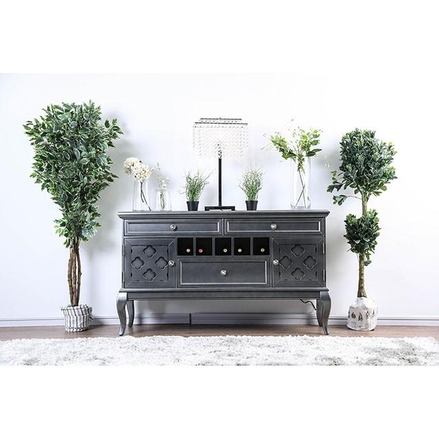 Amina Gray Server - Furniture Center (NY)