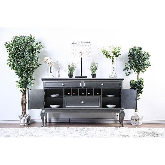 Amina Gray Server - Furniture Center (NY)