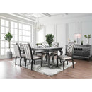 Amina Gray Dining Table - Furniture Center (NY)