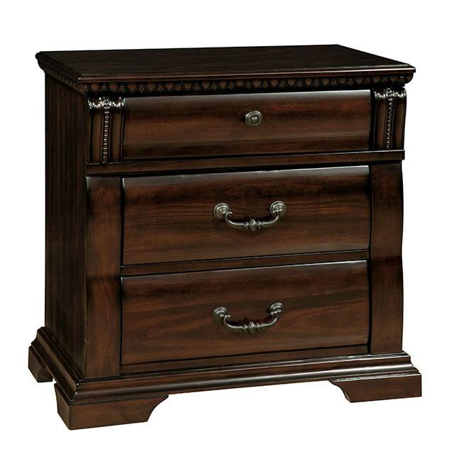 BURLEIGH Cherry Night Stand - Furniture Center (NY)