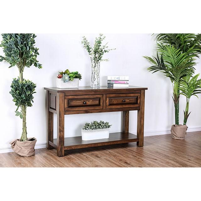 Annabel Walnut Sofa Table - Furniture Center (NY)
