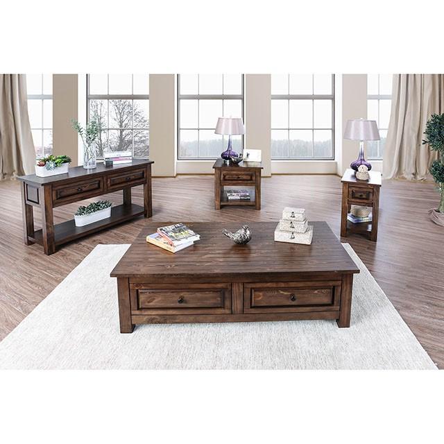 Annabel Walnut Sofa Table - Furniture Center (NY)