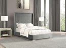 Cadwell Bed Black, Grey, Pink & White - Furniture Center (NY)