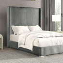 Cadwell Bed Black, Grey, Pink & White - Furniture Center (NY)