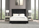 Cadwell Bed Black, Grey, Pink & White - Furniture Center (NY)