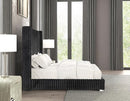 Cadwell E.King, Queen, & Full Bed White, Gray, & Black - Furniture Center (NY)