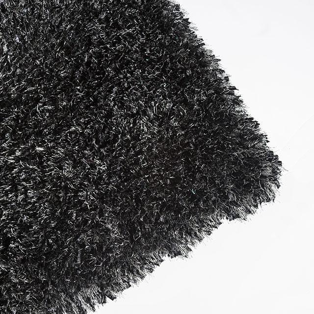 Annmarie Black 5' X 8' Area Rug - Furniture Center (NY)