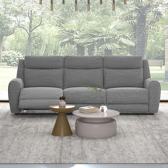 Antonius Manual Recliner Sofa - Furniture Center (NY)