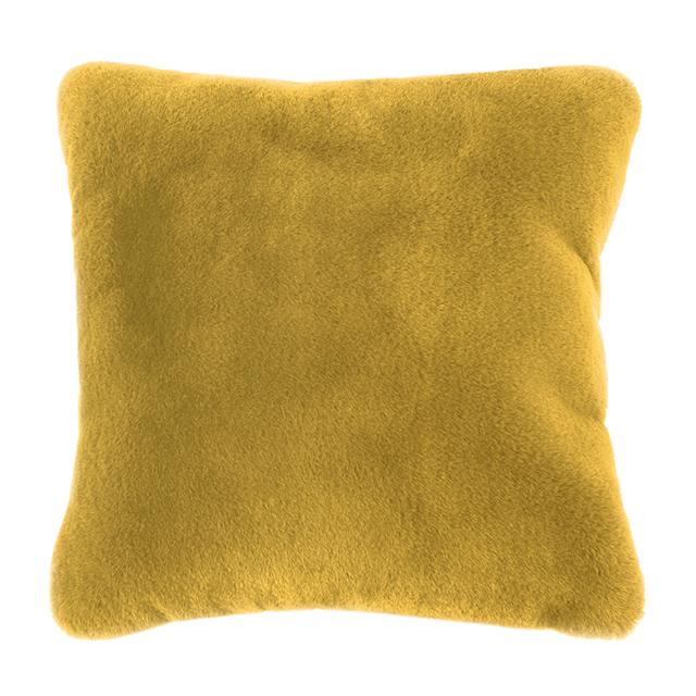 CAPARICA 20" X 20" Pillow, Gold - Furniture Center (NY)