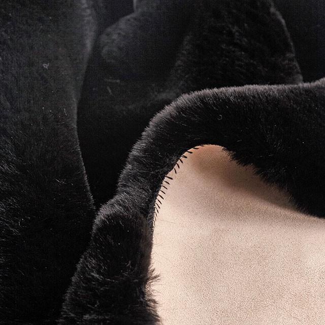Caparica Black Throw, Black - Furniture Center (NY)