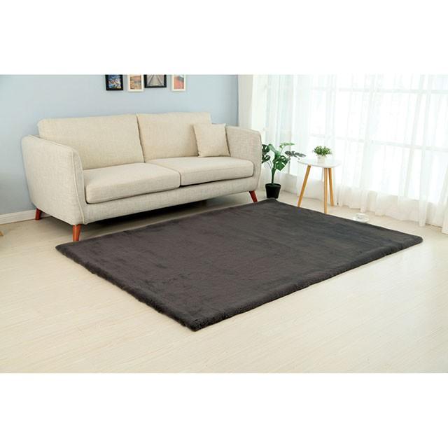 Caparica Charcoal 5' X 7' Area Rug - Furniture Center (NY)