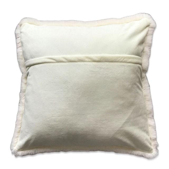 Caparica Off White 20" X 20" Pillow, Off White - Furniture Center (NY)
