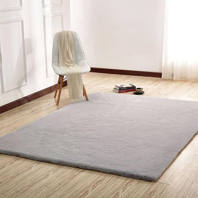 Caparica Silver 5' X 7' Area Rug - Furniture Center (NY)
