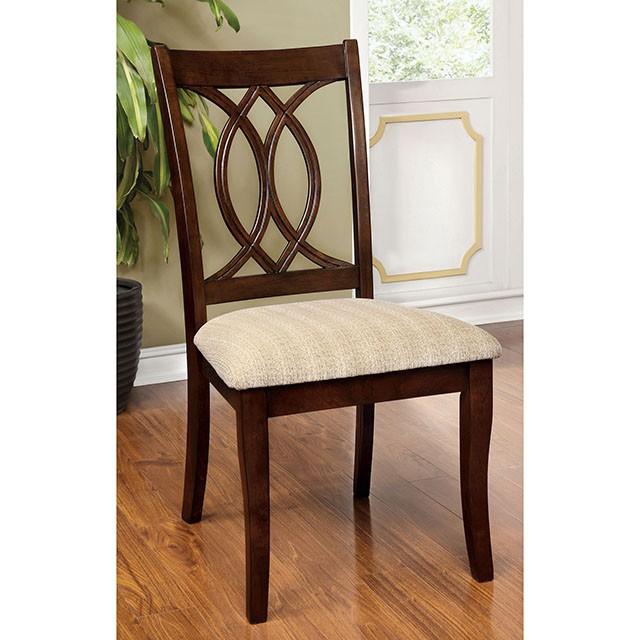 Carlisle Brown Cherry Round Dining Table - Furniture Center (NY)