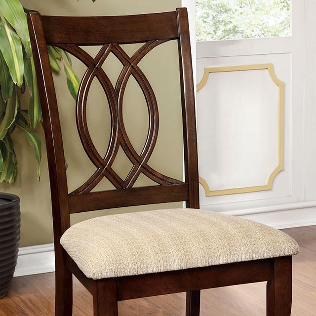 Carlisle Brown Cherry Side Chair (2/CTN) - Furniture Center (NY)