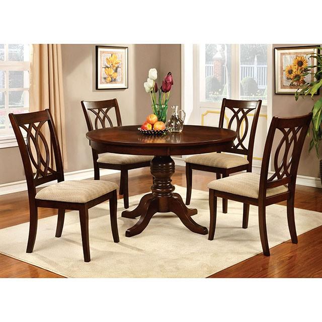 Carlisle Brown Cherry Side Chair (2/CTN) - Furniture Center (NY)