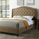 Carly Bed Grey & Brown - Furniture Center (NY)