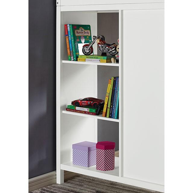CASSIDY Twin Loft Bed w/ Drawers - Furniture Center (NY)